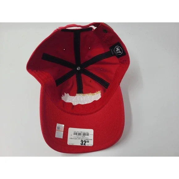 University of Georgia Bulldogs 2022 National Champions 47 Brand Hat Cap NCAA Red - Picture 10 of 12